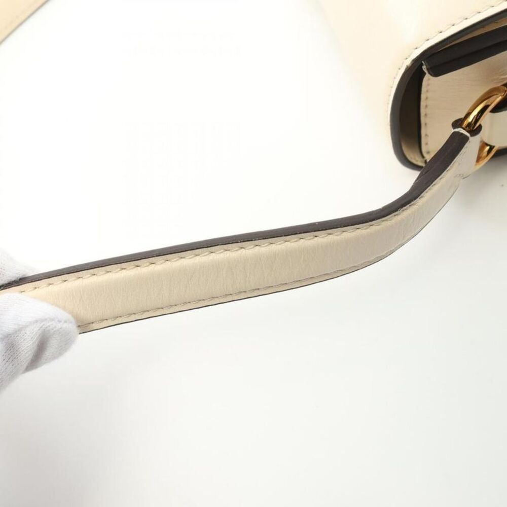 Pre Loved louis vuitton Leather Crossbody Bag Women white | white Crossbody Bags - Picture 2 of 6